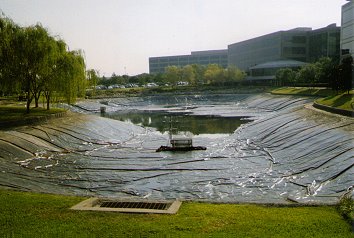 Lake Plastic Liners Dallas Fort Worth - Lake Management Floating Fountains Aeration Irrigation Pump Systems Dallas Fort Worth Texas